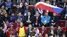 Česko - Švédsko: Fanoušci na tribuně