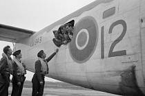 V květnu 1943 byla 311. československá bombardovací peruť vyňata z bojových operací a přeškolila se z Wellingtonů na výkonnější Liberatory (na snímku). Do boje se vrátila koncem srpna, bohužel hned jeden z prvních startů na Liberatorech skončil tragicky