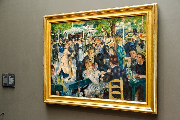 Tanec v Moulin de la Galette - Auguste Renoir.