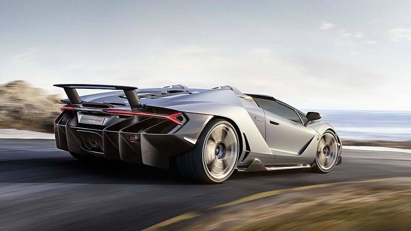 Lamborghini Centenario Roadster.