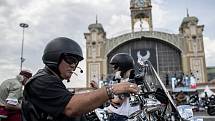 Příznivci americké motocyklové značky Harley-Davidson se sešli 5. července na pražkém Výstavišti, aby oslavili 115. výročí značky.
