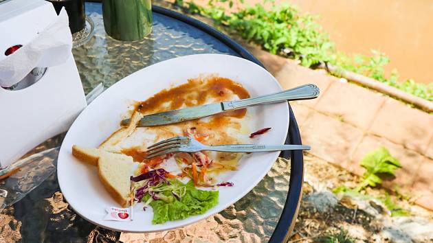 Nedojedené zbytky mohou restauracím posloužit třeba ke kompostování