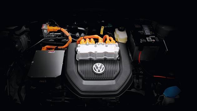 Motorový prostor Volkswagen e-Golf