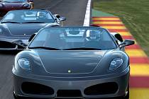 Počítačová hra Test Drive: Ferrari Racing Legends.