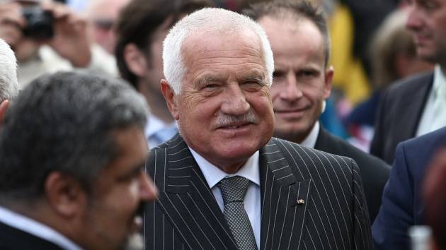 Prezident Václav Klaus v Chrastavě.