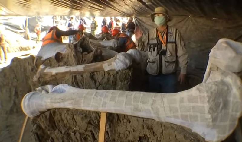 Mexiko sesadilo z pozice největšího naleziště mamutích kostí oblast Hot Spring v Dakotě