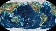 Vědci provedli několik vrtů ve středu oblasti vířících oceánských proudů, kde mořská hloubka dosahuje až šesti kilometrů