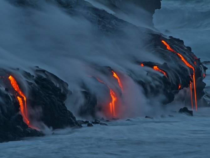 Erupce sopky Kilauea na amerických Havajských ostrovech ohrožuje obyvatele tamního největšího ostrova. Ilustrační foto.
