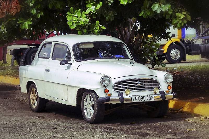 Nejrozšířenějším českým automobilem je na Kubě jednoznačně původní Octavia.