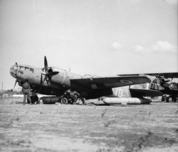 Letadlo vichistické Francie, které padlo do rukou Spojenců, Allepo 1941