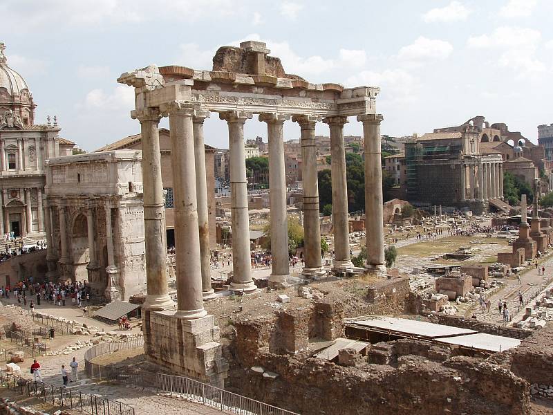 Forum Romanum v Římě