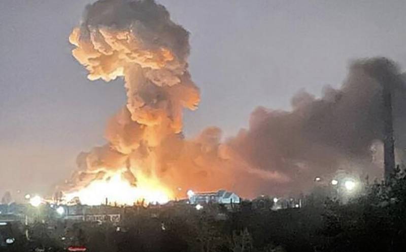 Výbuch v Kyjevě