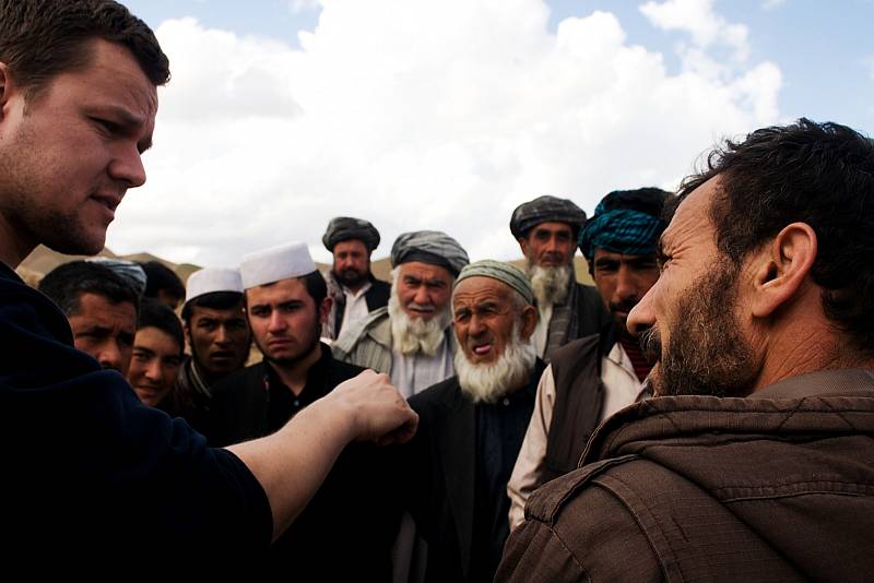 Tomáš Kocián z organizace Člověk v tísni v Afghánistánu