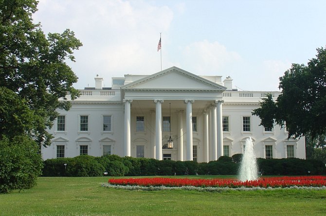 Severní strana Bílého domu