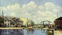 Alfred Sisley: Le Canal Saint-Martin (Musée d'Orsay, 1872)