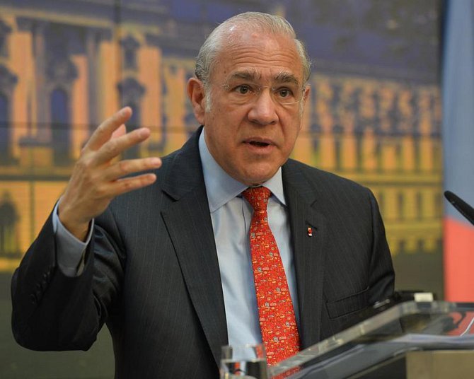 Generální tajemník Organizace pro hospodářskou spolupráci a rozvoj (OECD) Ángel Gurría