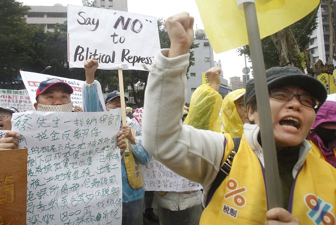 Protesty žlutých vest na Tchaj-wanu