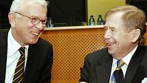 Václav Havel v europarlamentu