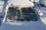 Ilustrační foto: Auto je potřeba očistit od sněhu celé