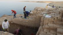 Dlouhotrvající sucho odkrylo více než 3400 let starý palác, který leží na březích řeky Tigris