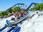 Europa Park - atrakce Water Rollercoaster Poseidon