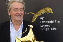 Alain Delon získal v Locarnu cenu za celoživotní dílo, zlatého leoparda.