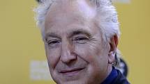 Britský herec a režisér Alan Rickman vystoupil 19. března na tiskové konferencí při příležitosti Mezinárodního filmového festivalu Praha - Febiofest.