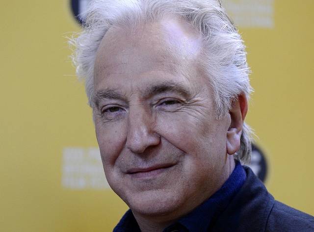 Britský herec a režisér Alan Rickman vystoupil 19. března na tiskové konferencí při příležitosti Mezinárodního filmového festivalu Praha - Febiofest.