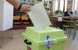 Volební urna - Ilustrační foto