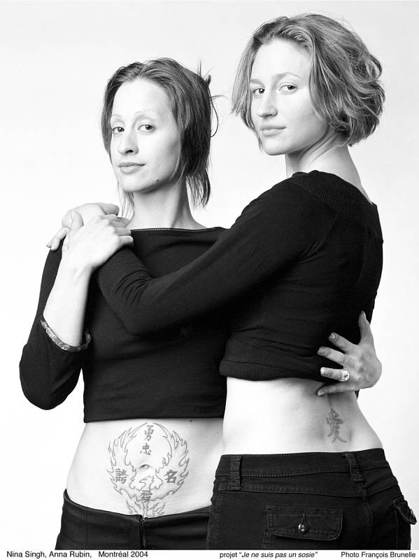 Projekt „I’m not a look-alike!“ kanadského fotografa Françoise Brunella