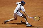 Andy Roddick nestačil ve čtvrtfinále turnaje série Masters v Madridu na Rogera Federera. 