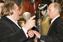 Gerard Depardieu a Vladimír Putin