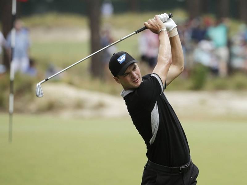 Golfista Martin Kaymer na US Open.