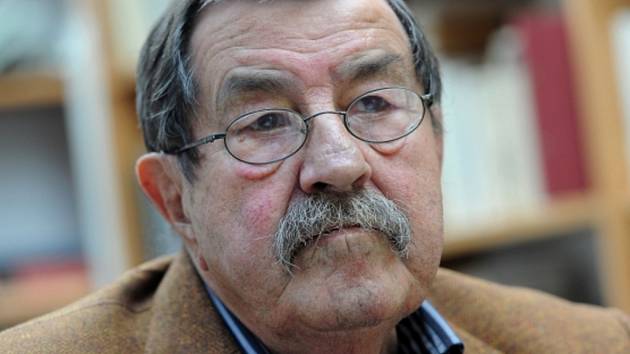 Německý spisovatel Günter Grass.