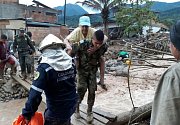 Po sobotních sesuvech půdy v Kolumbii zemřelo dosud přes 200 lidí