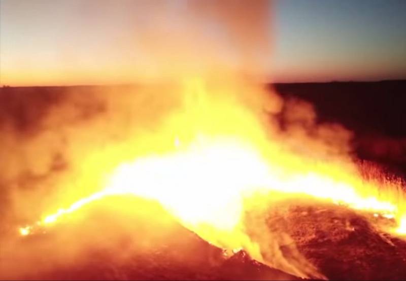 Lesní požáry v okolí někdejší jaderné elektrárny Černobyl