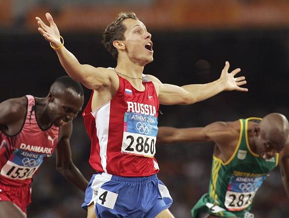 Jurij Borzakovskij a jeho triumf na olympiádě v Aténách