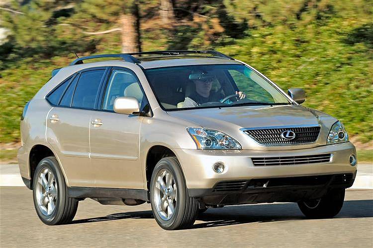 Lexus RX400h používá kombinovaný hybrid.