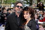 Helena Bonham Carterová a Tim Burton svůj vztah zpočátku tajili. 