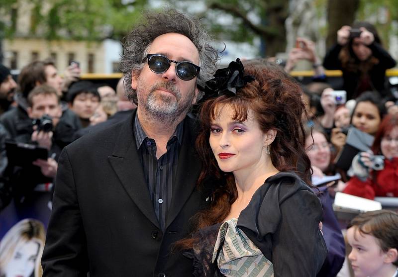 Helena Bonham Carterová a Tim Burton svůj vztah zpočátku tajili. 