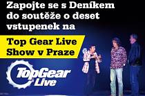 Zapojte se s regionálním Deníkem do soutěže  o deset vstupenek na Top Gear Live Show v Praze