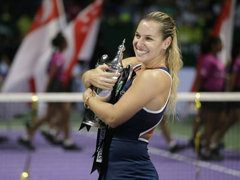 Dominika Cibulková vyhrála Turnaj mistryň.