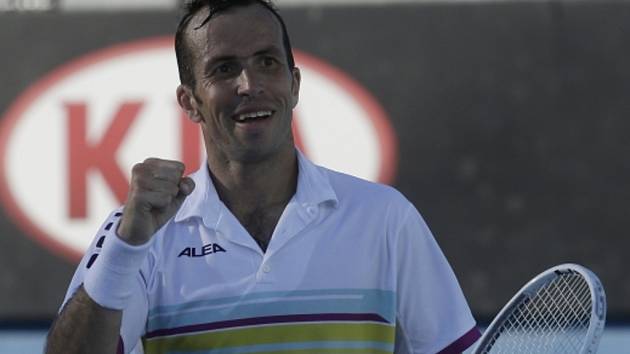 Radek Štěpánek na Australian Open.