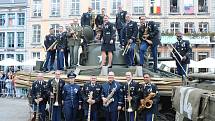 Elitní vojenský bigband NATO přijel poprvé do České republiky. Hraje v něm jeden moravský muzikant, trumpetista Michal Damborský. Archivní snímek.