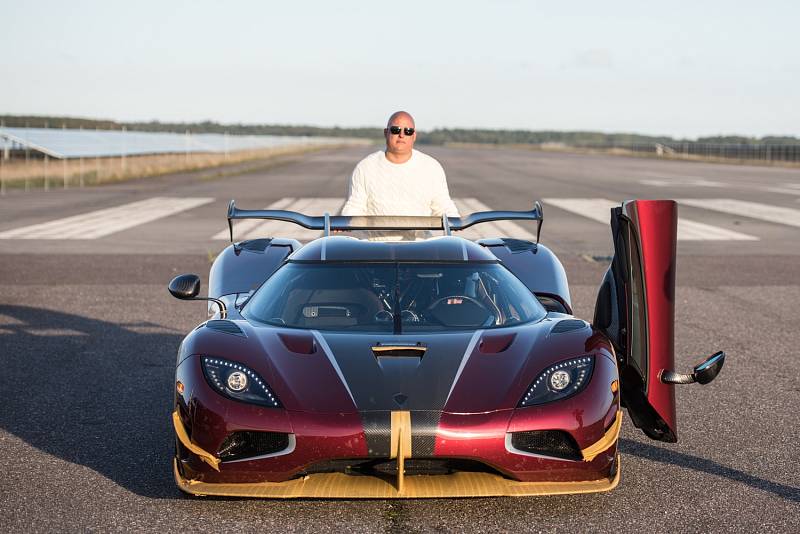 Koenigsegg Agera RS při sprintu 0-400-0.