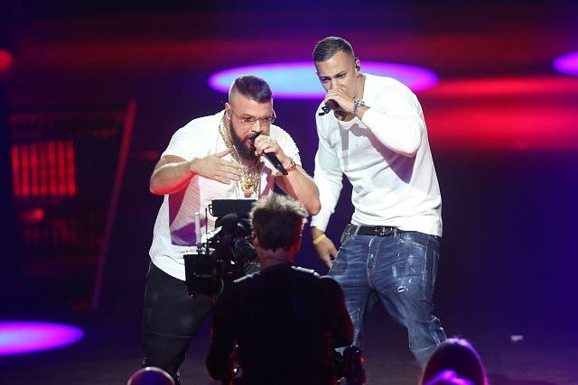 Němečtí rapeři Kollegah a Farid Bang