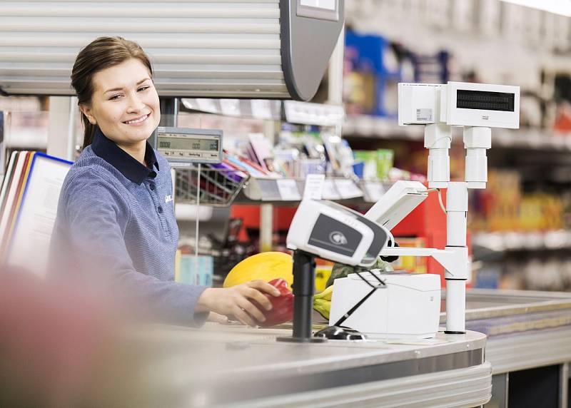 Zaměstnanci prodejny Lidl