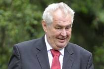 Prezident Miloš Zeman.