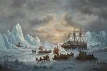HMS Resolute při hledání Johna Franklina a jeho arktické výpravy