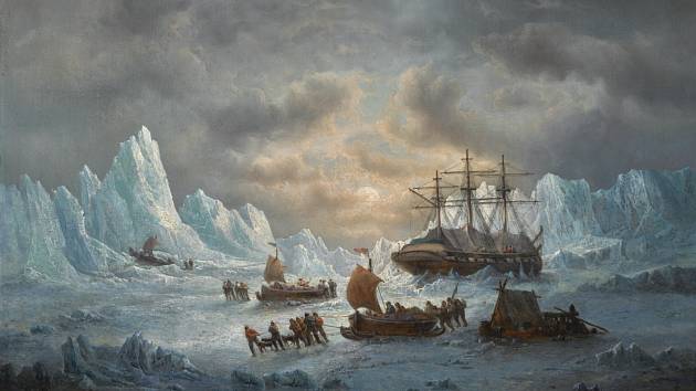 HMS Resolute při hledání Johna Franklina a jeho arktické výpravy